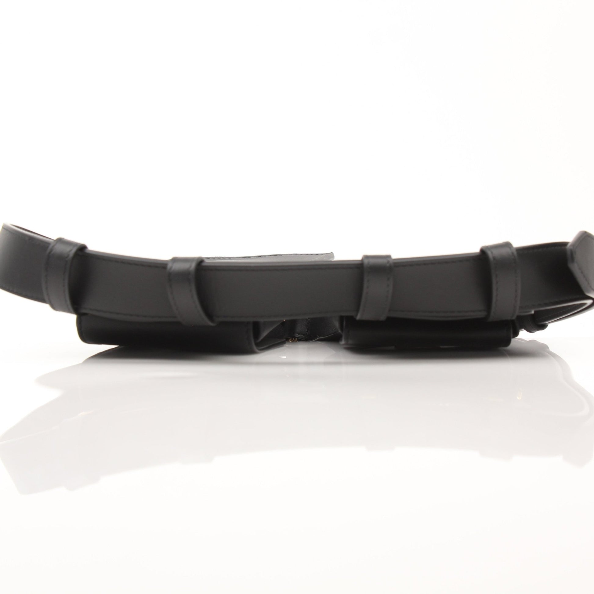 Fendi double pouch belt bag by Gold & Beyond, showcasing a stylish handbag with dual pouches and adjustable belt strap.