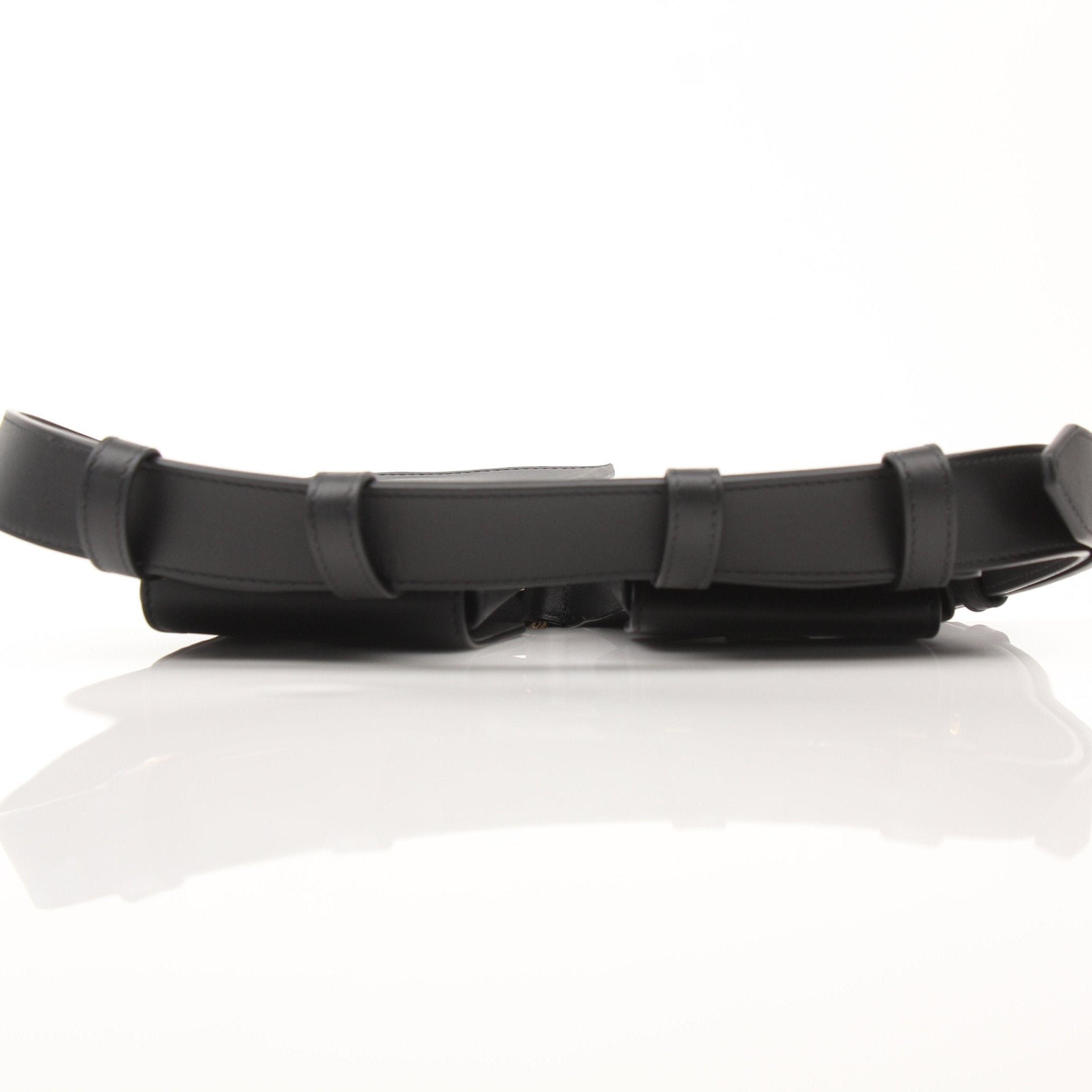 Fendi double pouch belt bag by Gold & Beyond, showcasing a stylish handbag with dual pouches and adjustable belt strap.