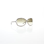 Tom Ford Rickie TF179 oversized butterfly sunglasses in a bold frame with dark lenses