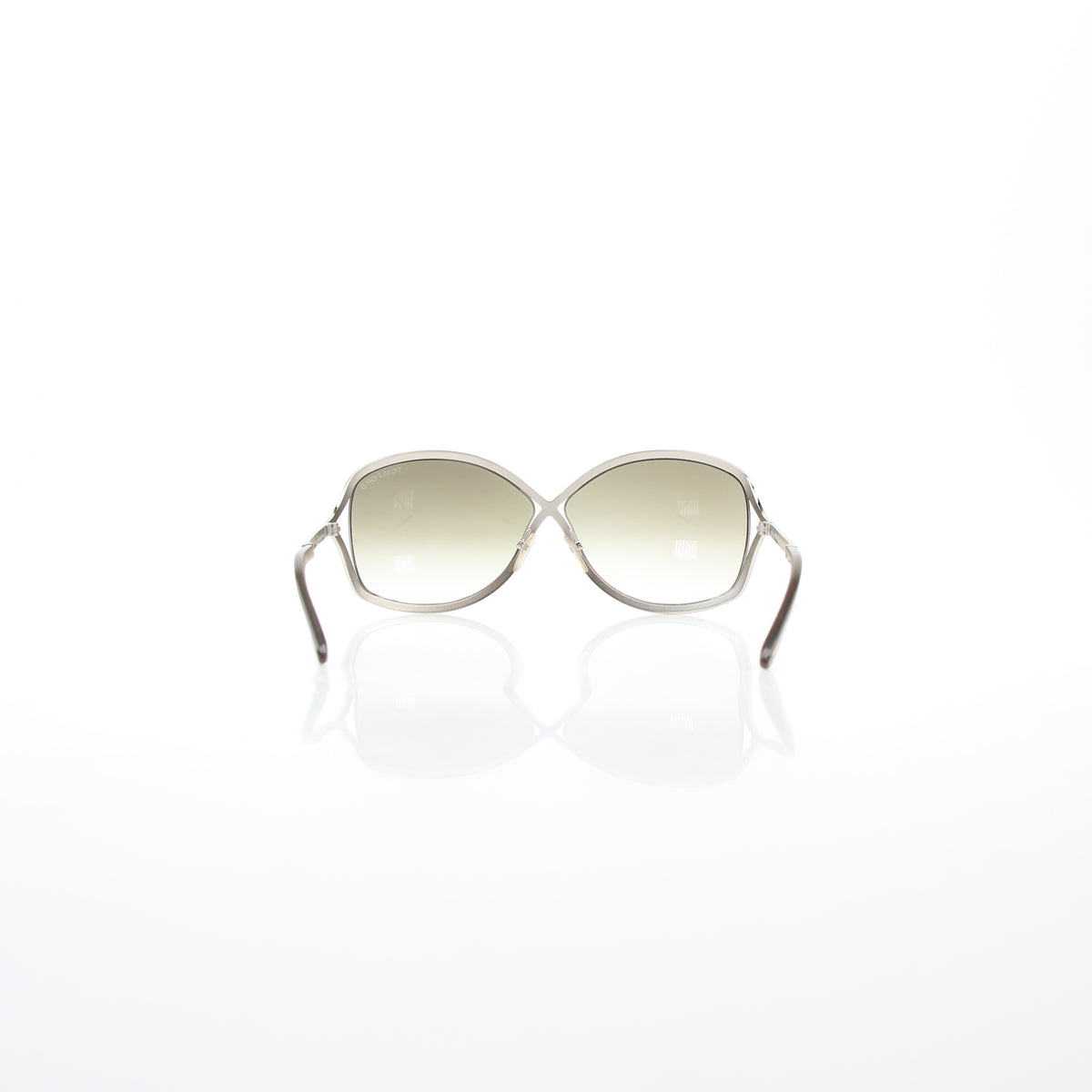 Tom Ford Rickie TF179 oversized butterfly sunglasses by Gold & Beyond, shown from the front
