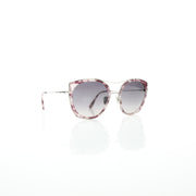 Tom Ford Joey TF760 56T lilac Havana cat-eye sunglasses with tinted lenses and gold-tone accents