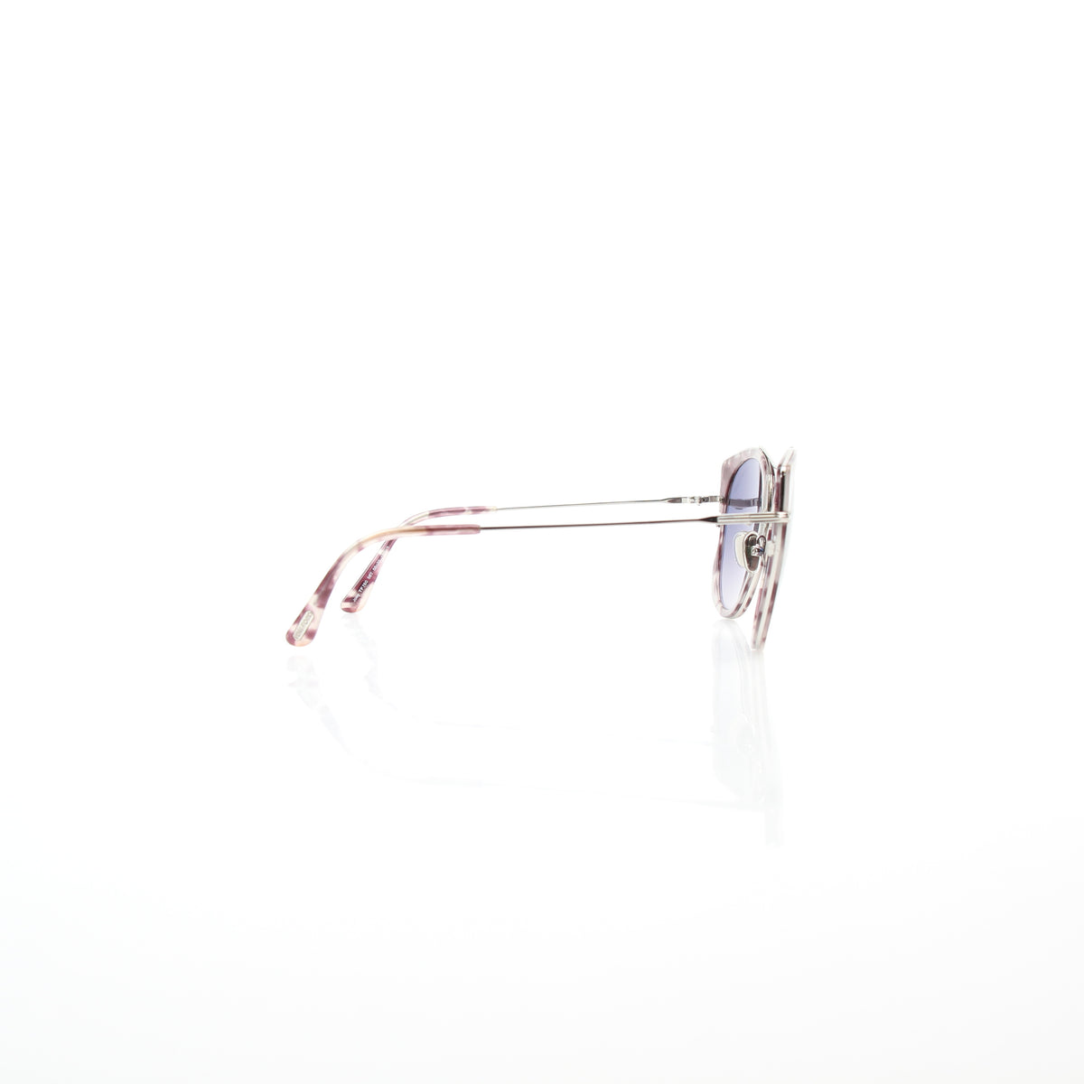 Tom Ford Joey TF760 56T lilac Havana cat-eye sunglasses by Gold & Beyond