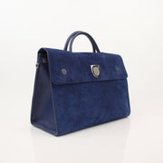 Gold & Beyond DiorEver large top handle handbag with structured design and leather finish, featuring gold-tone accents.