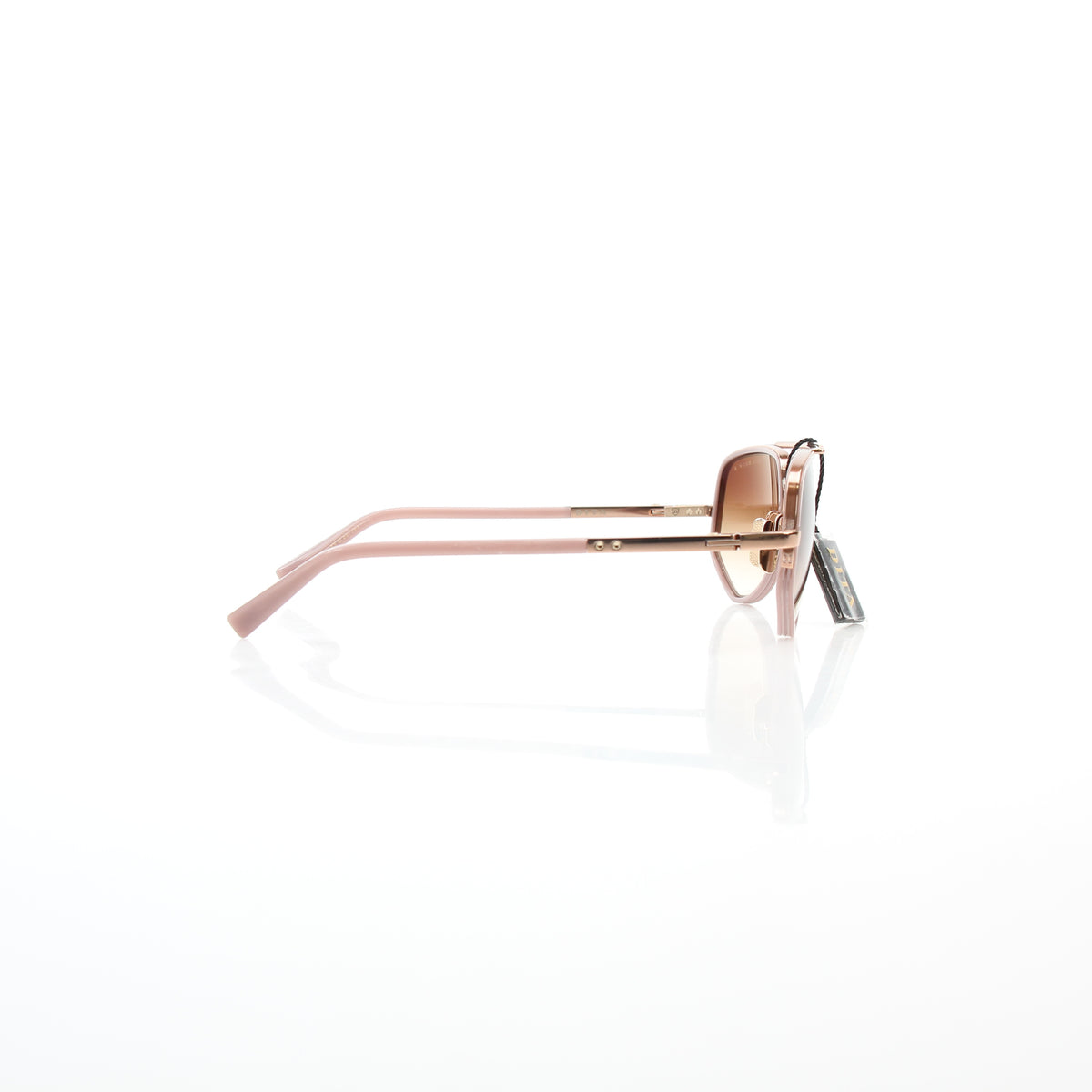 DITA Mach-X DTS463-A-02 Twilight Mauve Rose Gold geometric aviator sunglasses by Gold & Beyond