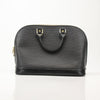 Louis Vuitton Epi Alma PM handbag in classic design with structured shape and signature Epi leather texture.