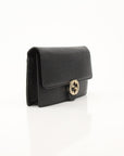 Gucci Black Pebbled Leather Betty Shoulder Bag