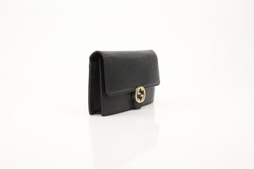 Gucci Black Pebbled Leather Betty Shoulder Bag