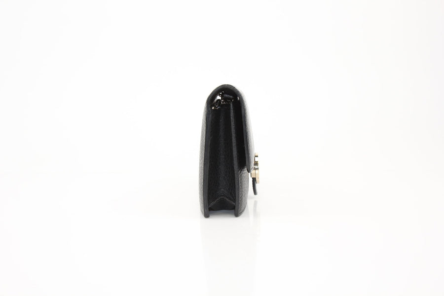 Gucci Black Pebbled Leather Betty Shoulder Bag