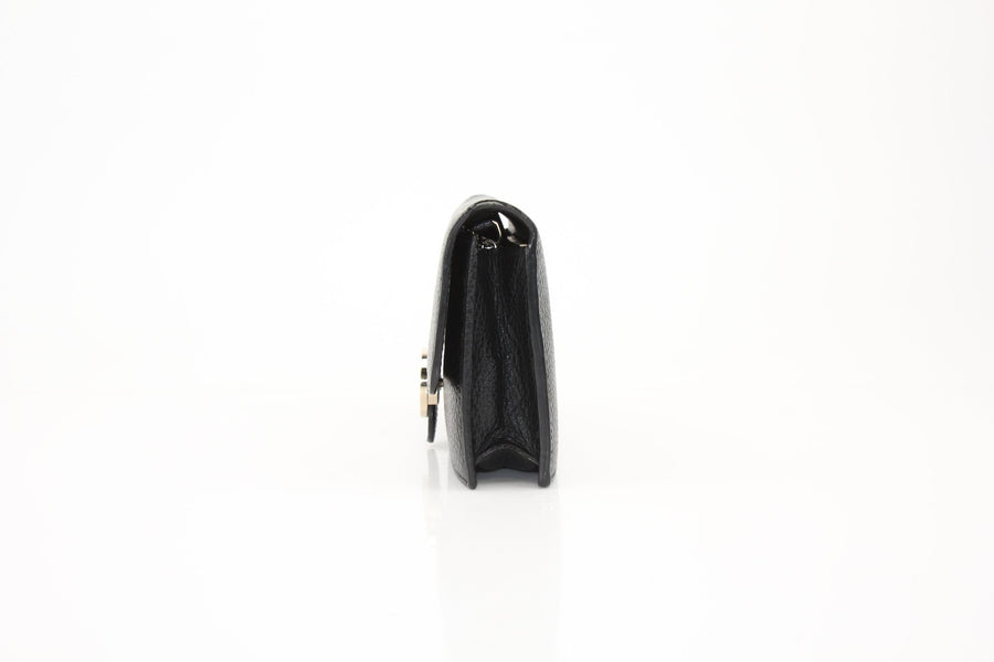 Gucci Black Pebbled Leather Betty Shoulder Bag
