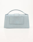 Jacquemus Le Grand Bambino Light Blue Embossed Leather Bag
