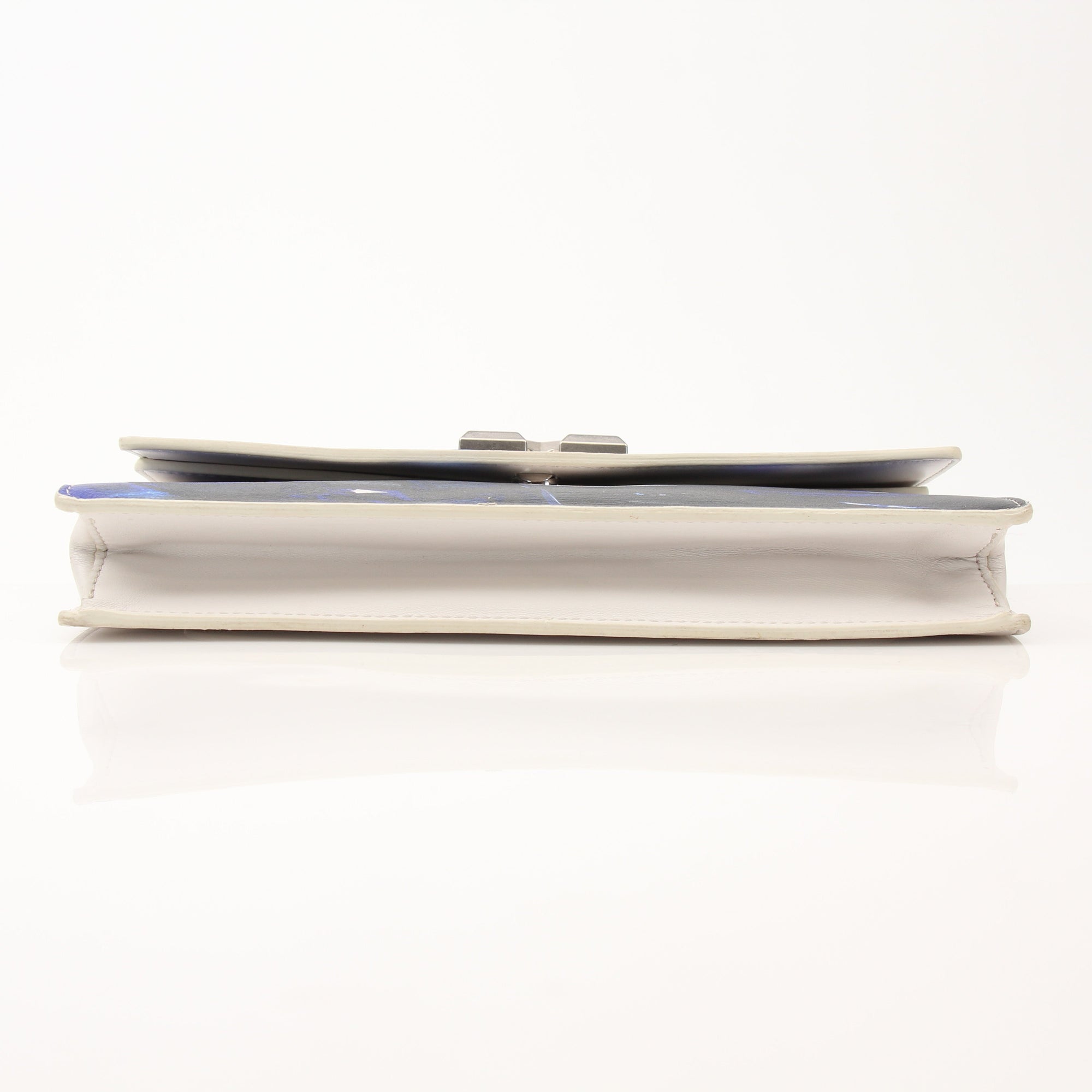 Gold & Beyond Off-White Jitney 1.0 shoulder handbag with sleek design and sturdy strap, shown in a stylish, close-up view.