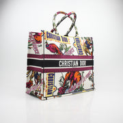 Christian Dior Indian Animal Embroidered Large Book Tote