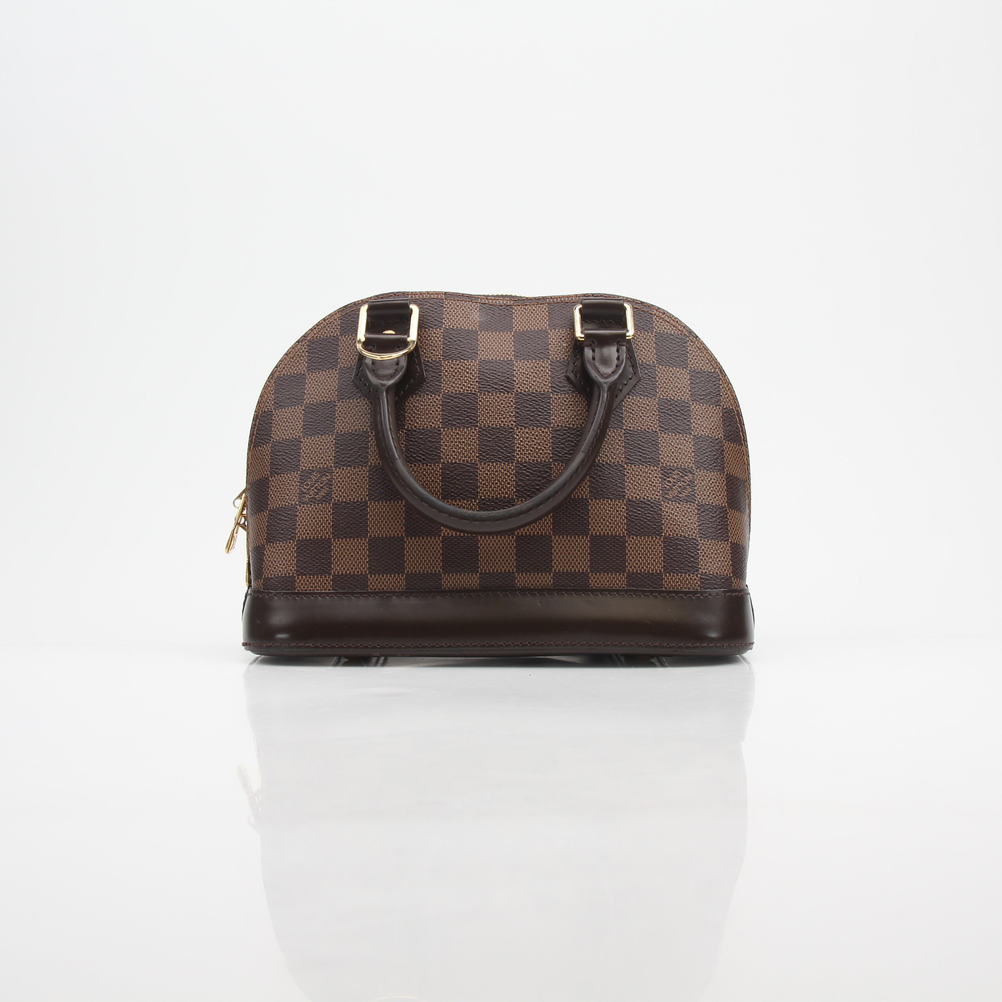 Louis Vuitton Alma BB Damier Ebene Handbag