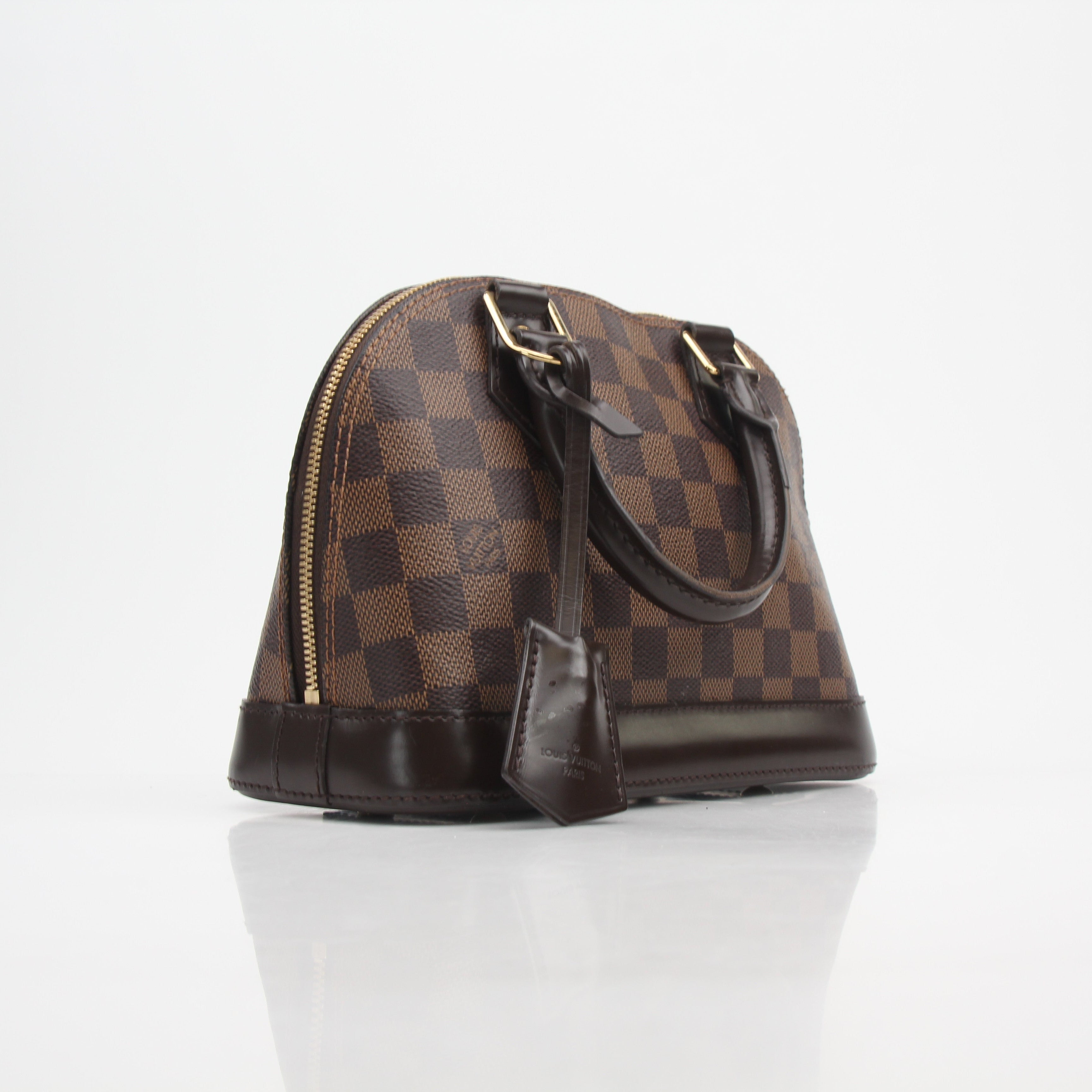 Louis Vuitton Alma BB Damier Ebene Handbag