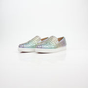 Christian Louboutin Spiked Roller Boat Slip-On Sneakers