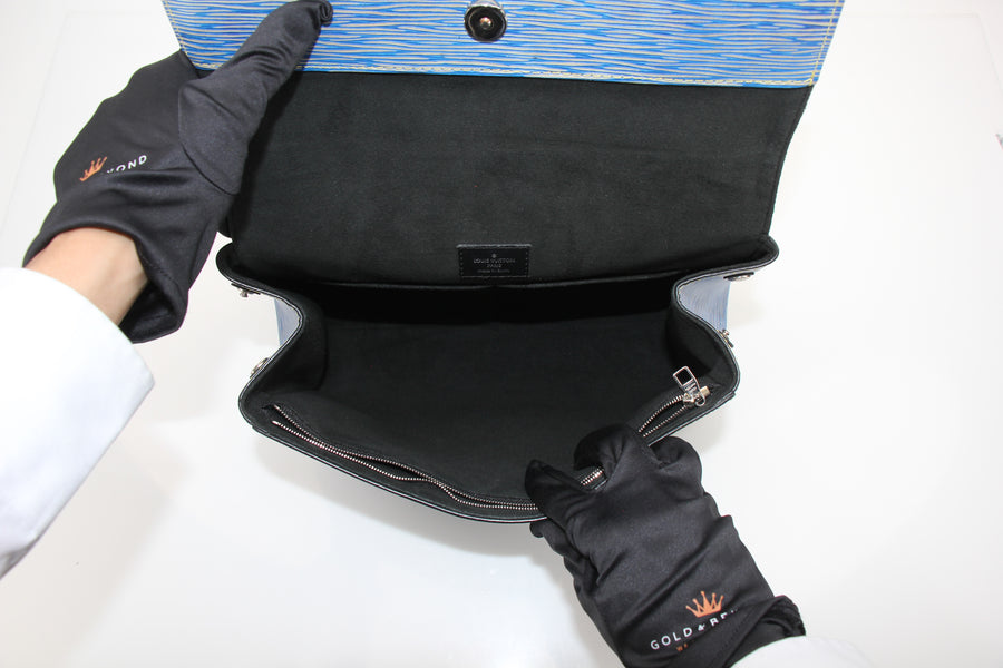 Louis Vuitton Cluny – Blue Epi Leather