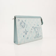 Louis Vuitton Watermark Toiletry 26 travel bag from Gold & Beyond, showcasing durable watermarked canvas and structured design.