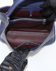 Louis Vuitton Capucines MM TR2174 – Navy Blue Leather Tote