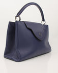 Louis Vuitton Capucines MM TR2174 – Navy Blue Leather Tote