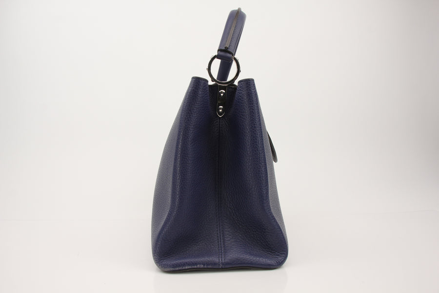 Louis Vuitton Capucines MM TR2174 – Navy Blue Leather Tote