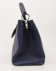 Louis Vuitton Capucines MM TR2174 – Navy Blue Leather Tote