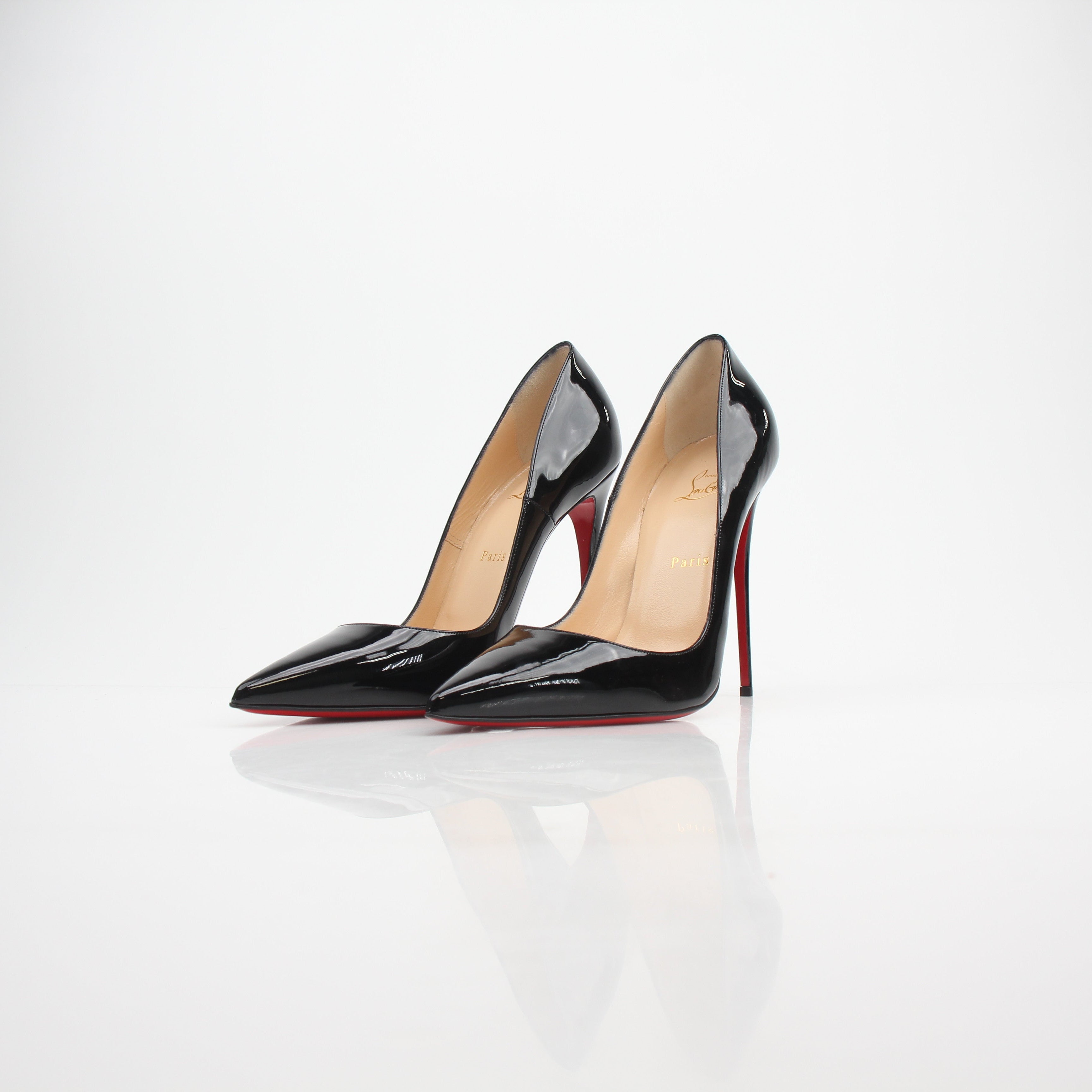 Christian Louboutin Women's So Kate 120 Patent Leather Heels