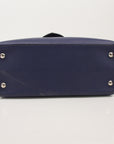Louis Vuitton Capucines MM TR2174 – Navy Blue Leather Tote