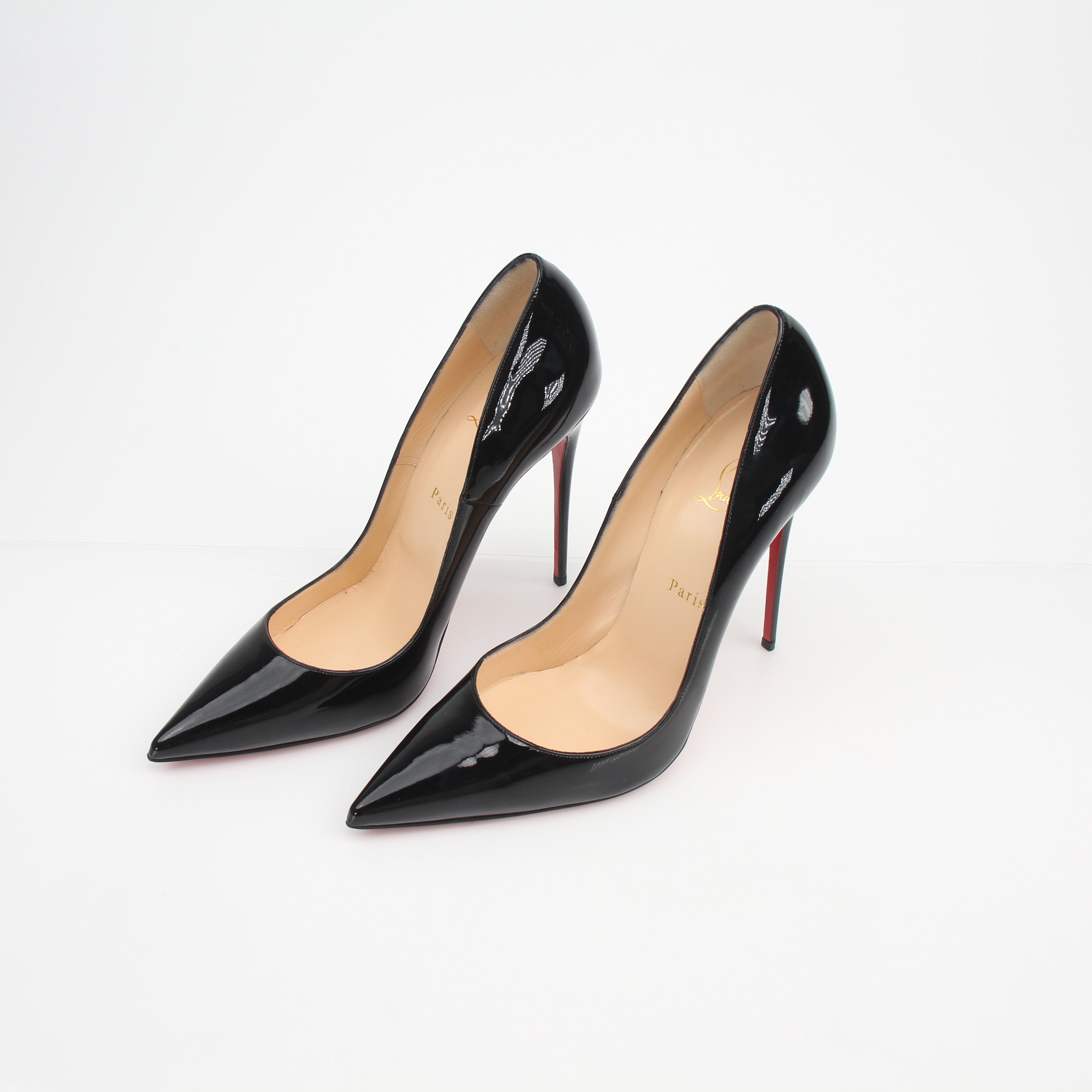 Christian Louboutin Women's So Kate 120 Patent Leather Heels