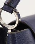 Louis Vuitton Capucines MM TR2174 – Navy Blue Leather Tote