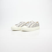 Christian Dior Women’s Canvas Oblique Walk'N'Dior Low Top Sneakers