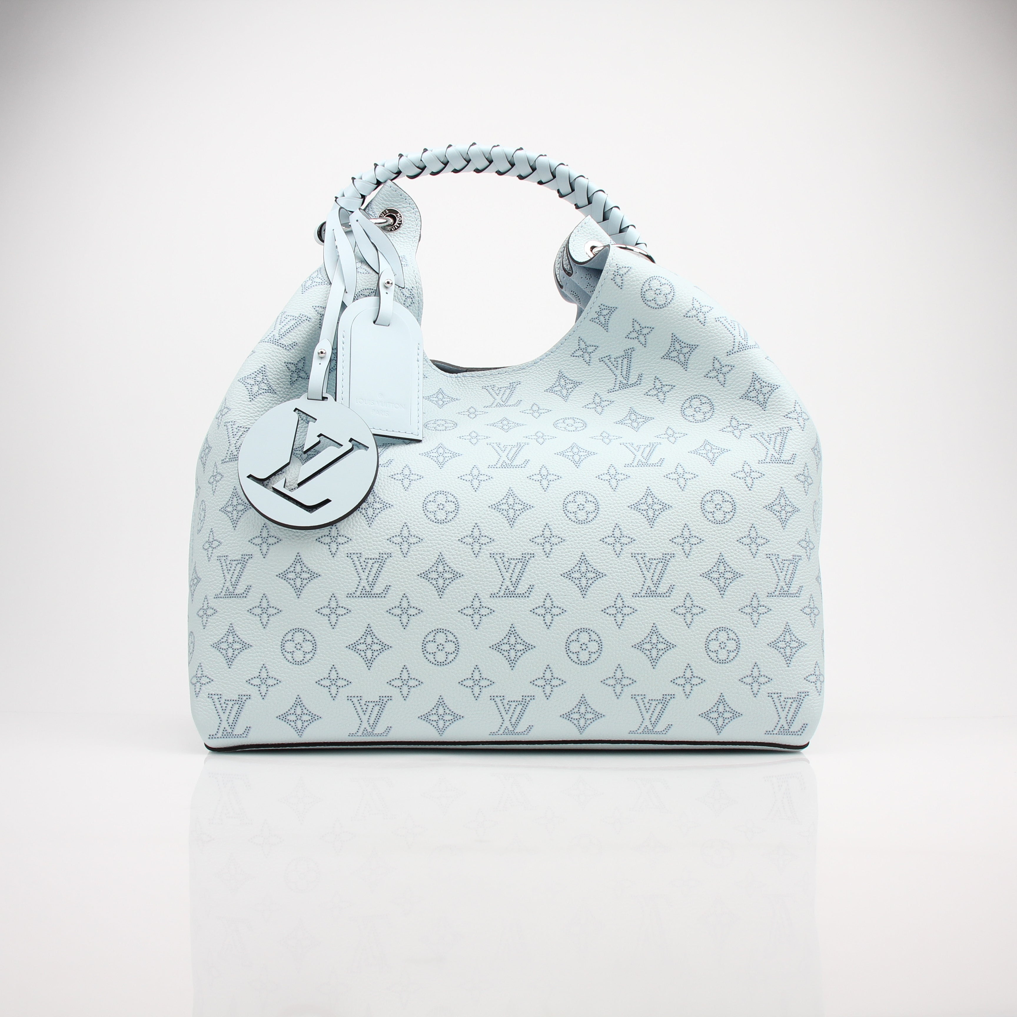 Louis Vuitton Mahina Carmel Hobo Bag