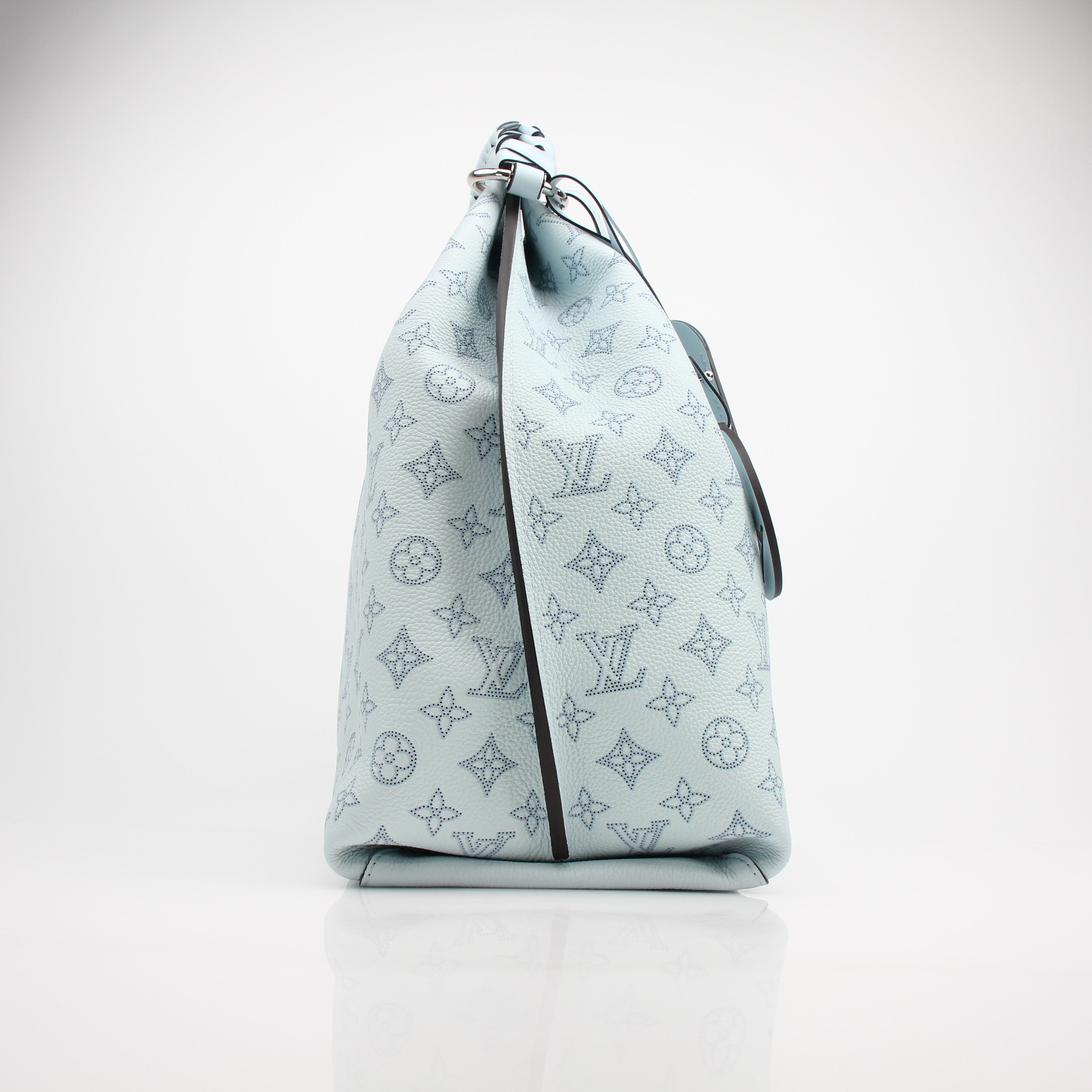 Louis Vuitton Mahina Carmel Hobo Bag