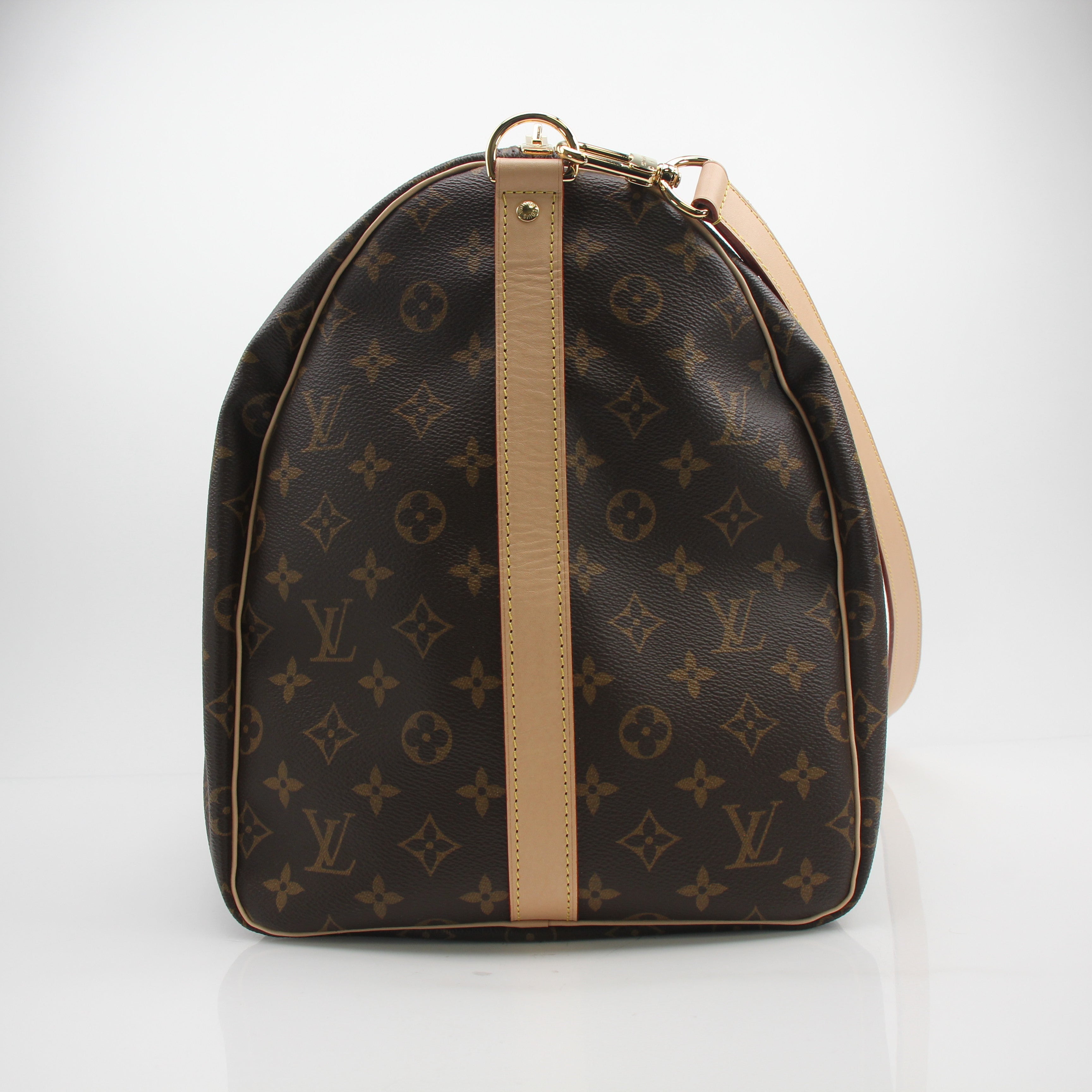 Louis Vuitton Monogram Keepall Bandoulière 55 Duffle Bag