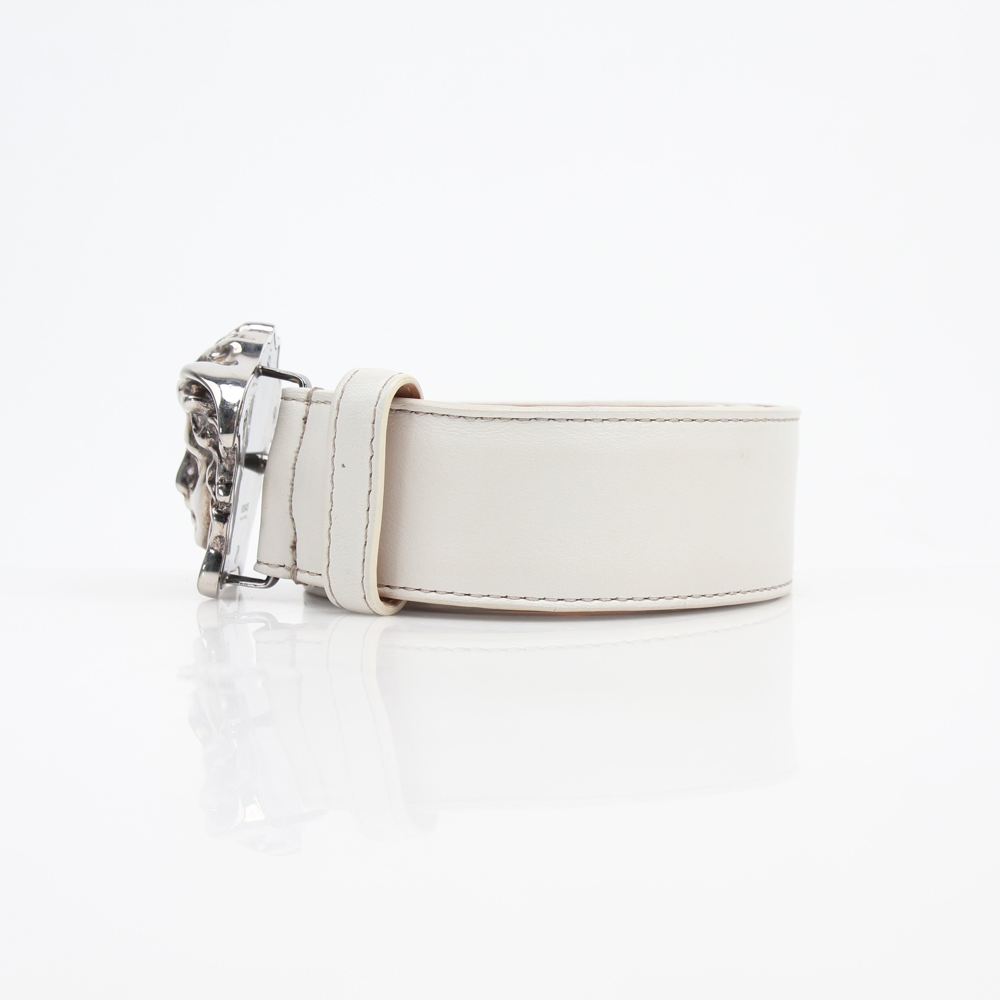 Versace La Medusa Leather Belt