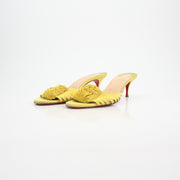 Christian Louboutin Belbrossa Suede Slide Sandals