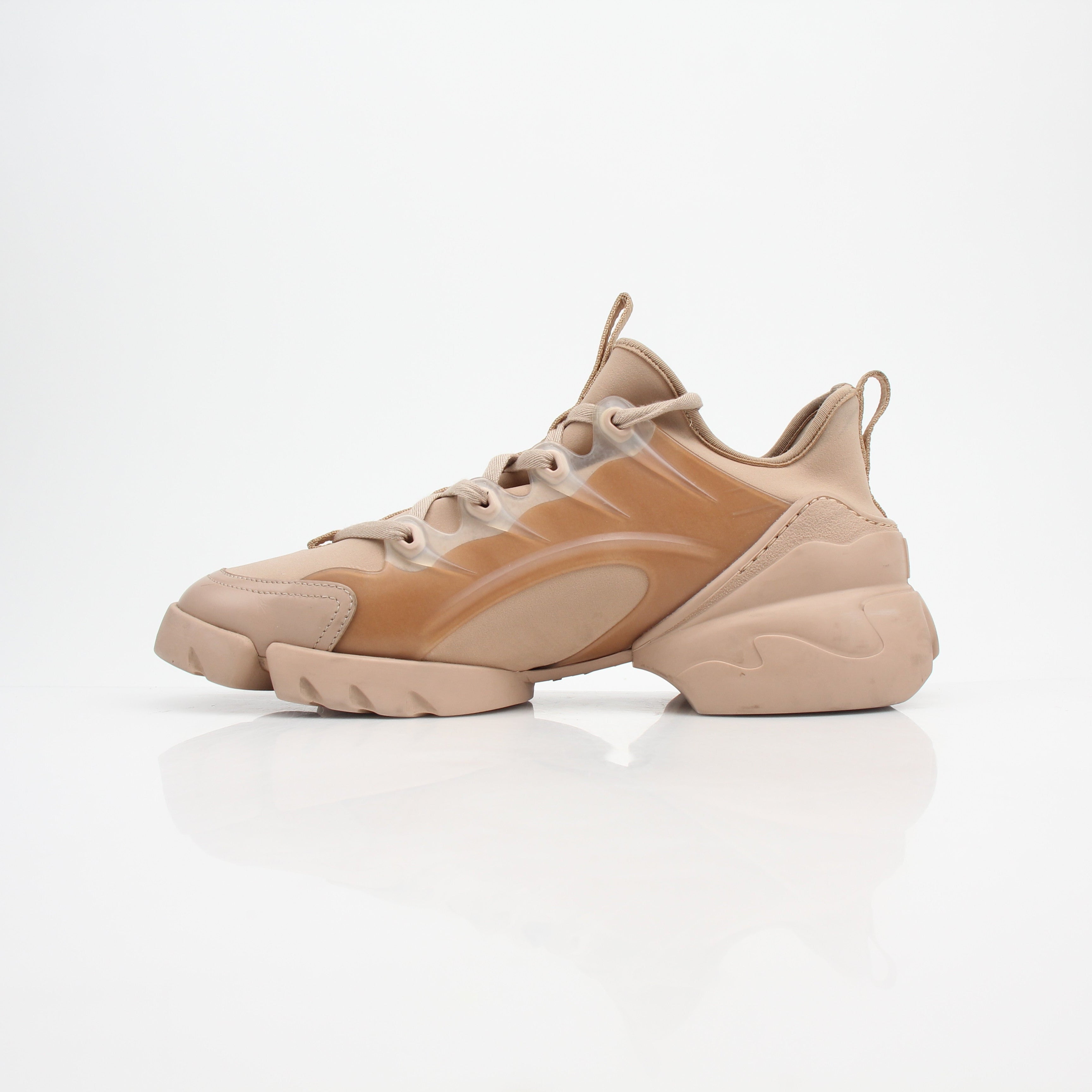 Christian Dior D-Connect Nude Technical Mesh Sneakers