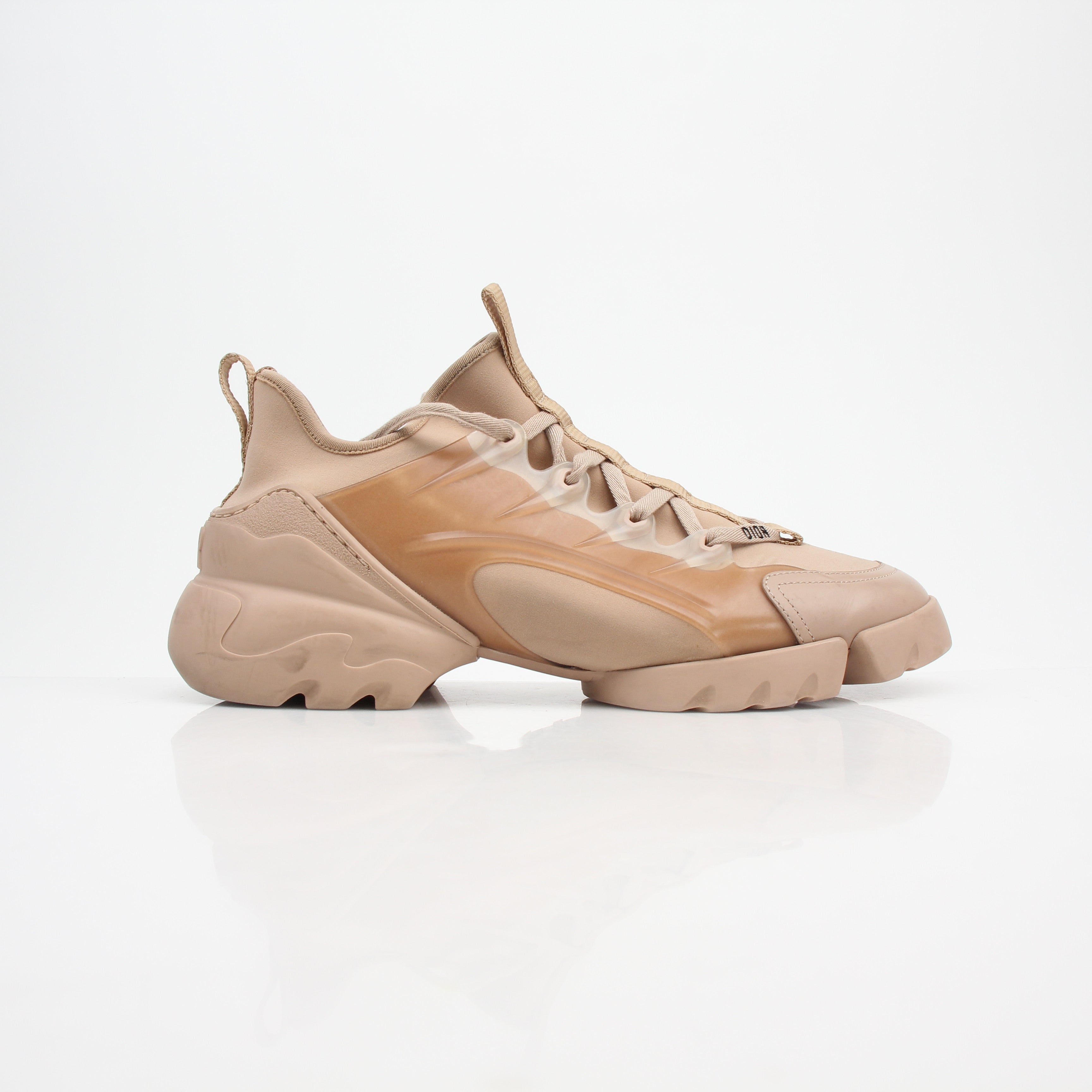 Christian Dior D-Connect Nude Technical Mesh Sneakers