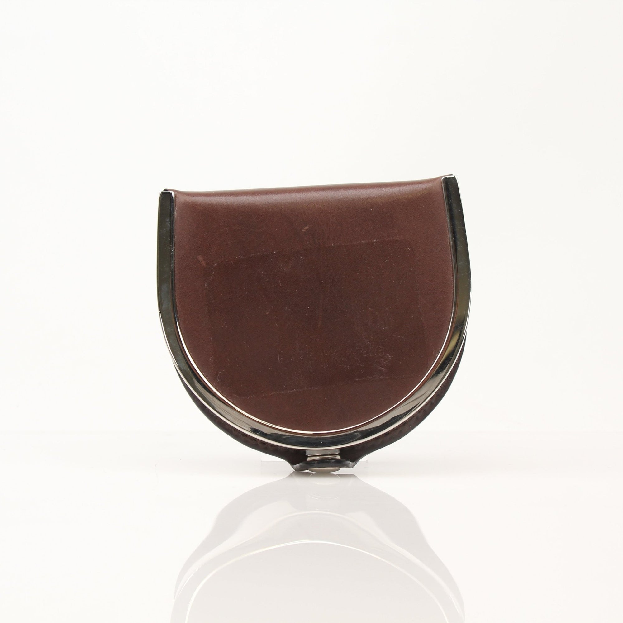 Gold & Beyond Dolce & Gabbana leather coin pouch wallet with compact design and premium leather finish.