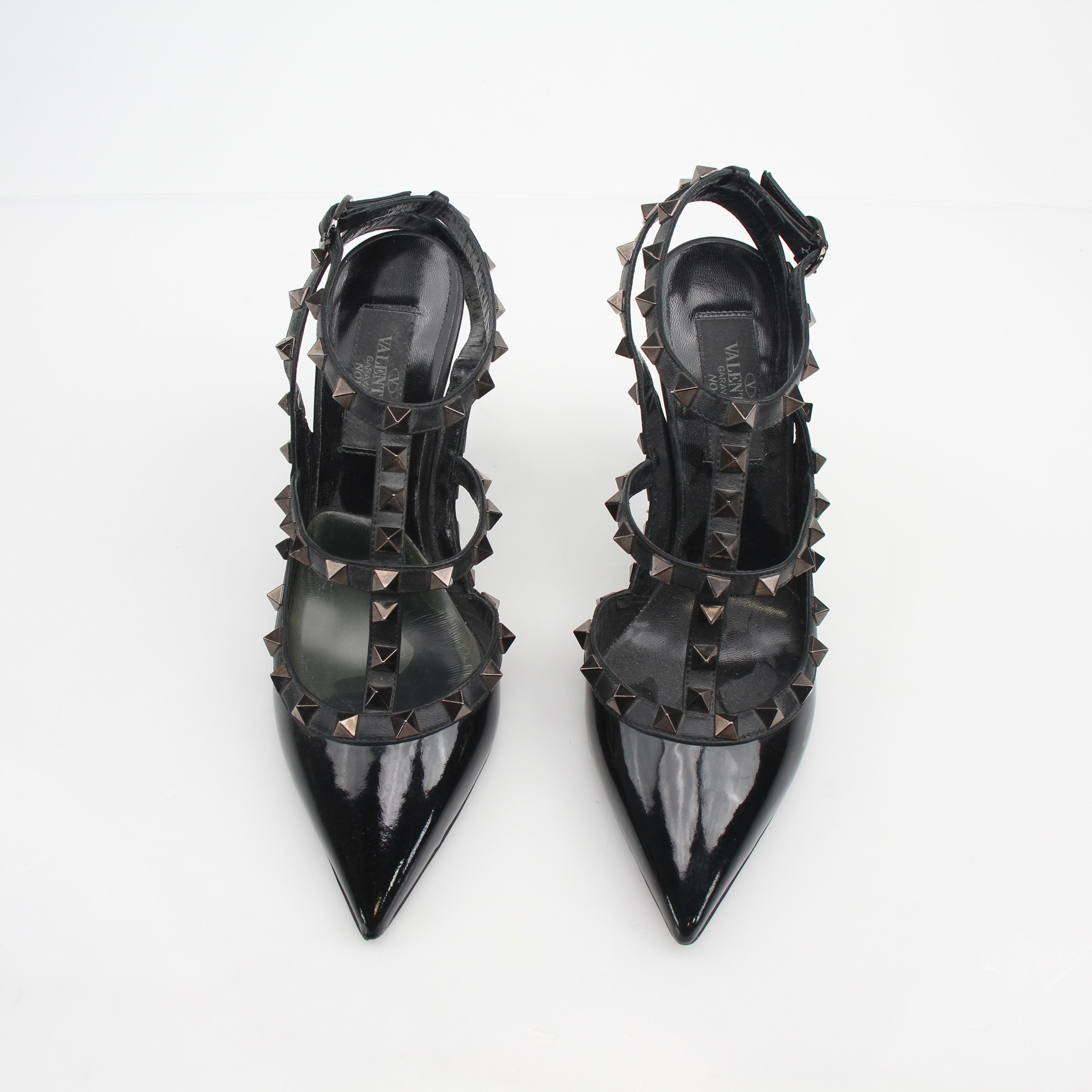 Valentino Garavani Rockstud 100mm Slingback Pumps