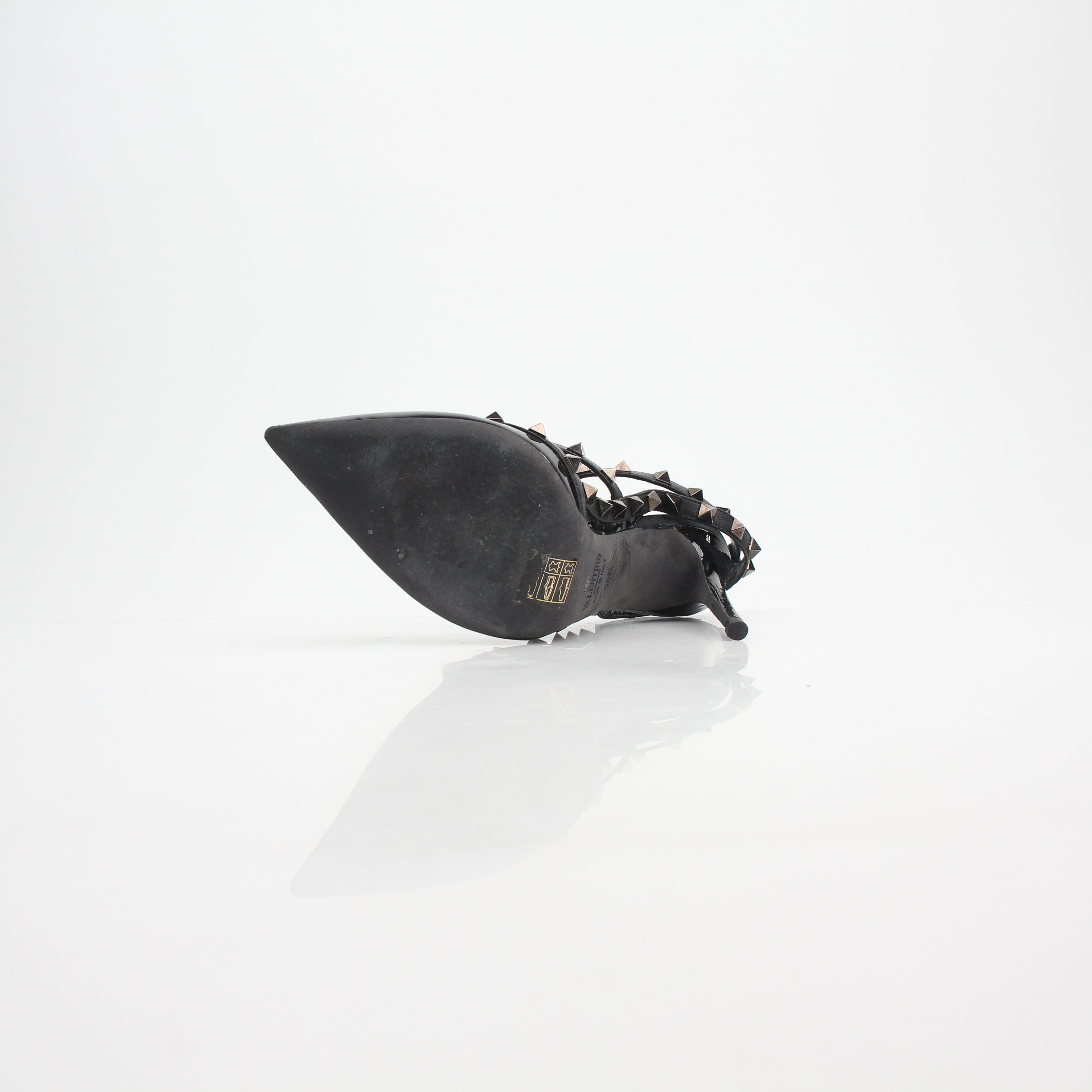 Valentino Garavani Rockstud 100mm Slingback Pumps