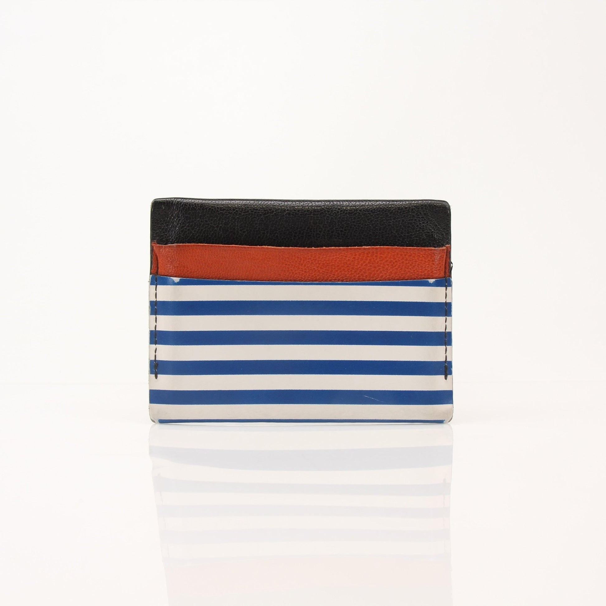 Multicolor Dolce & Gabbana cardholder from Gold & Beyond featuring a sleek leather design with multiple card slots.