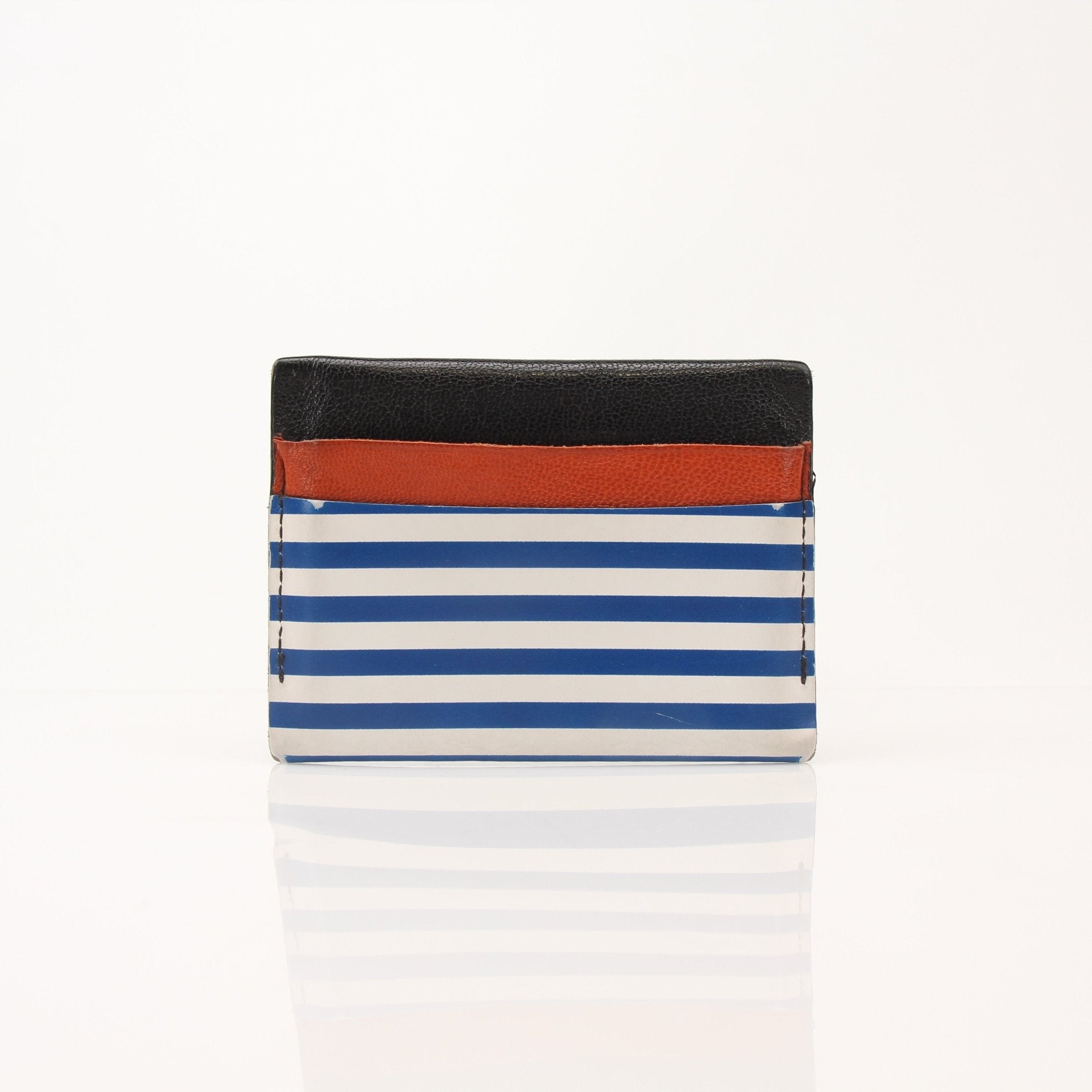 Multicolor Dolce & Gabbana cardholder from Gold & Beyond featuring a sleek leather design with multiple card slots.