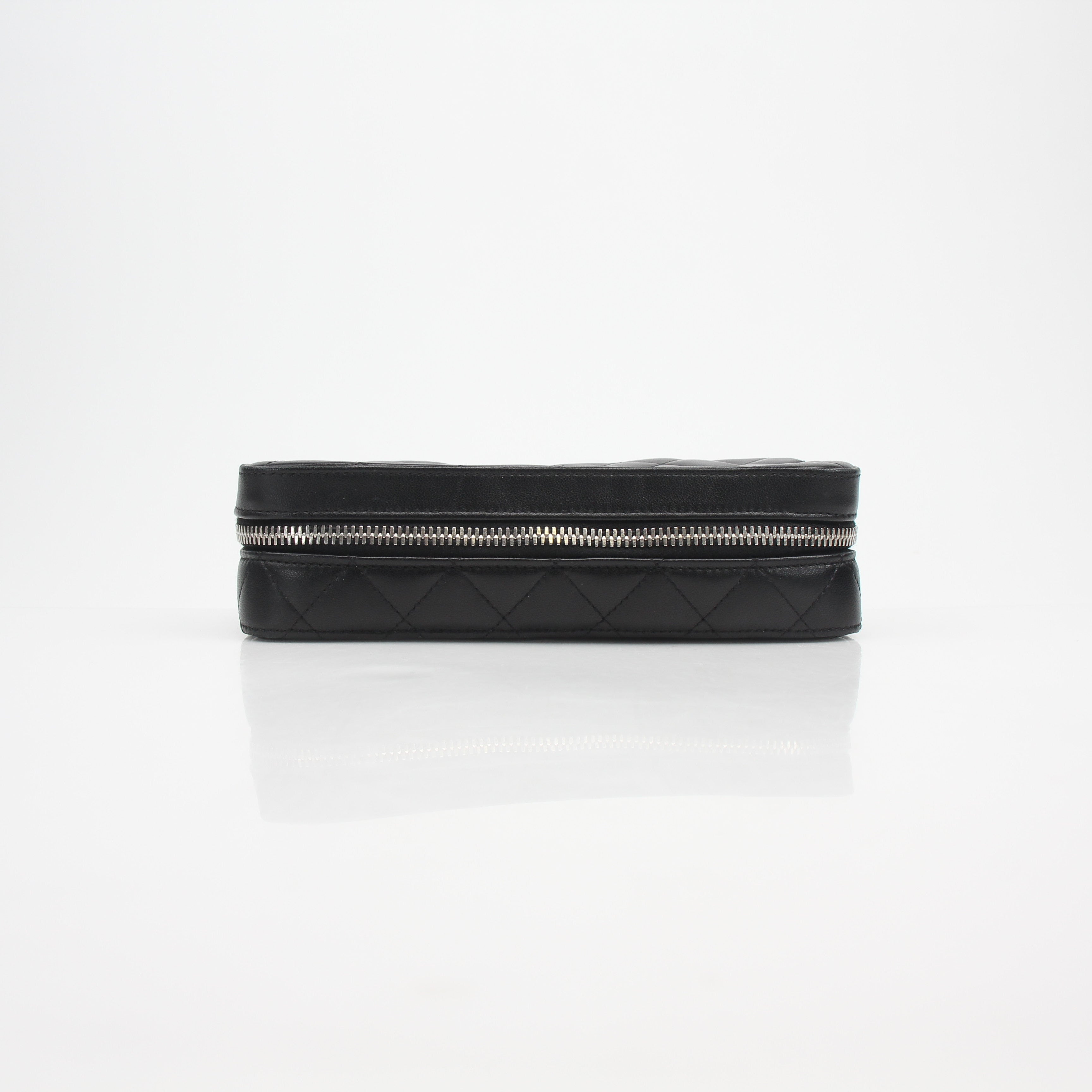 Chanel Quilted Lambskin Vanity Case
