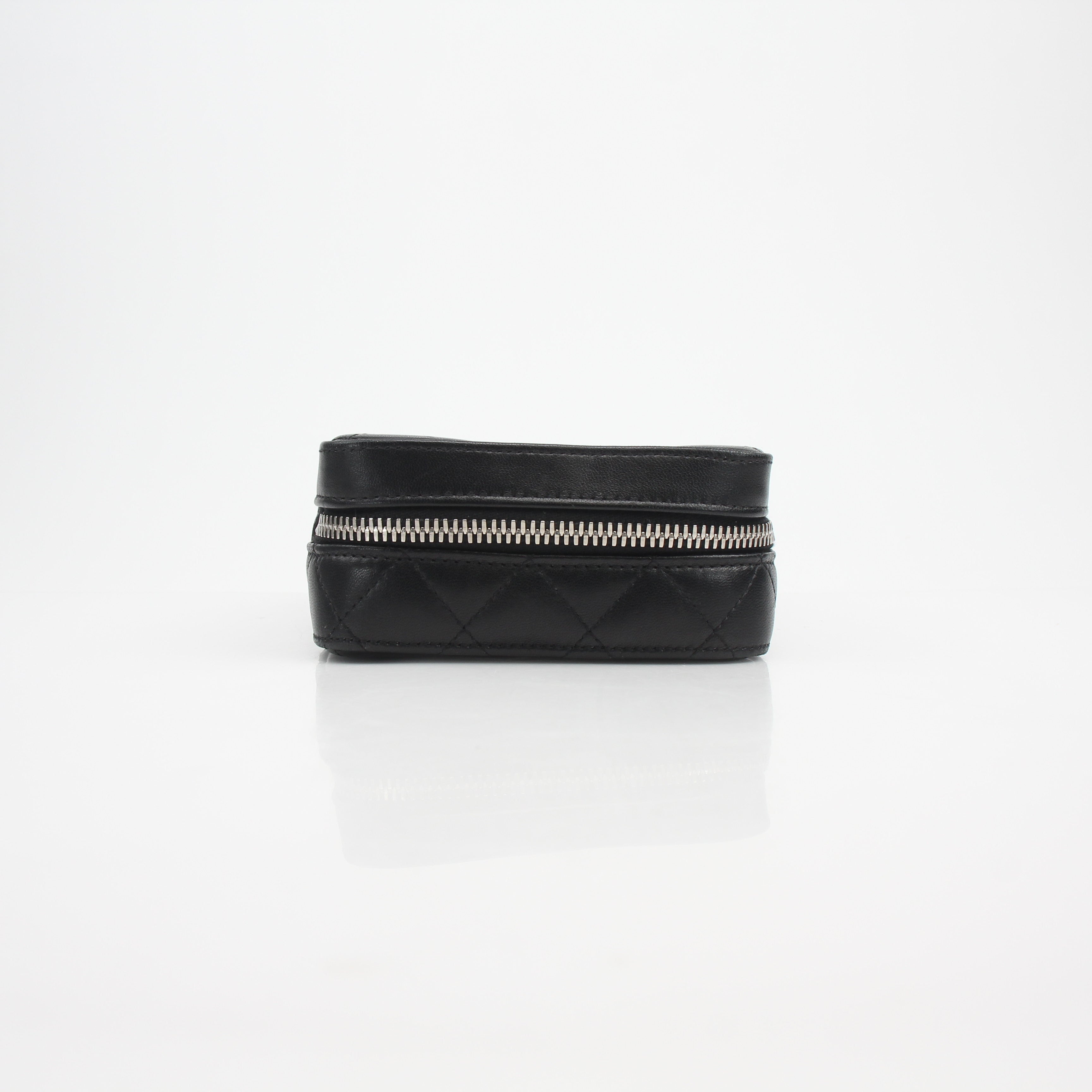Chanel Quilted Lambskin Vanity Case