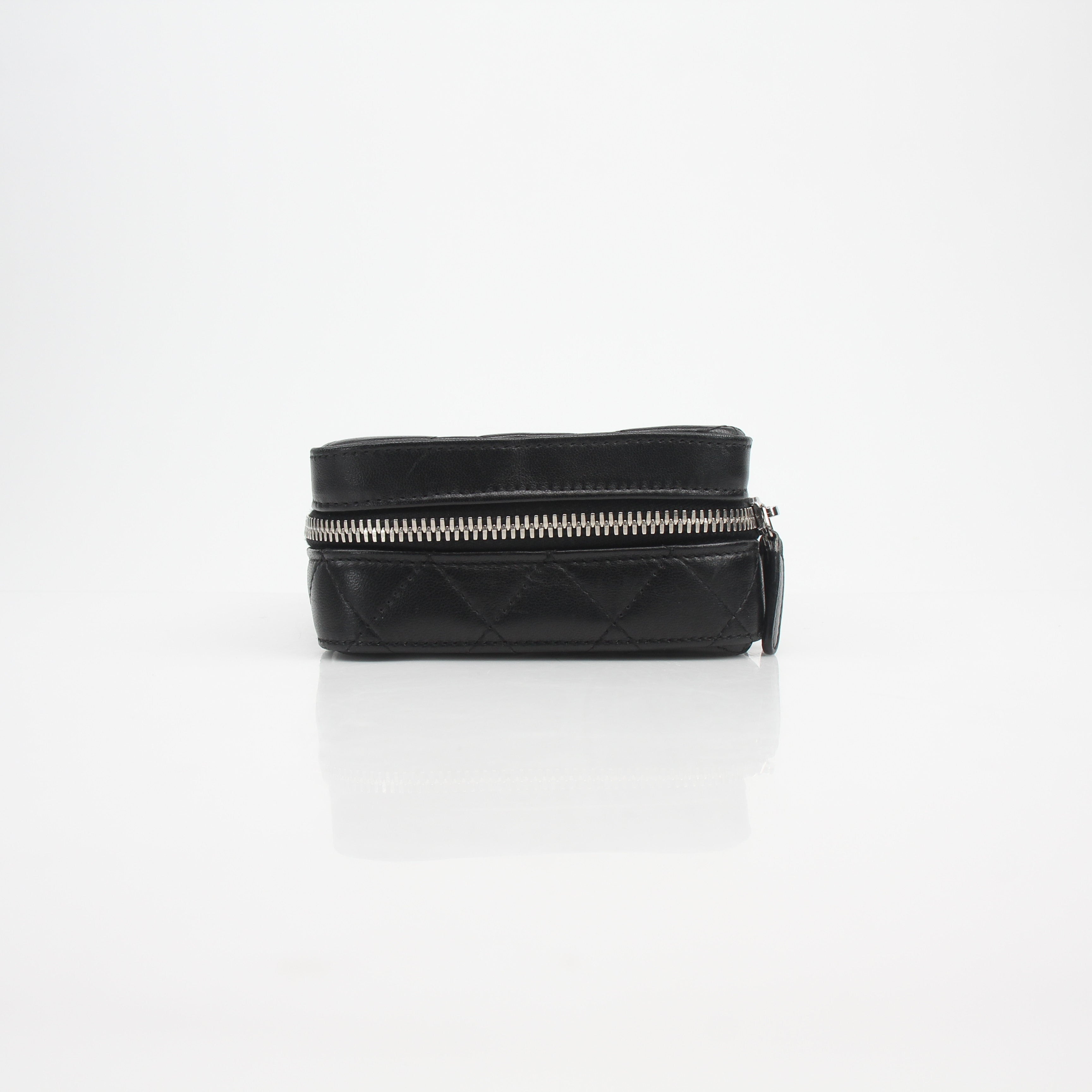 Chanel Quilted Lambskin Vanity Case