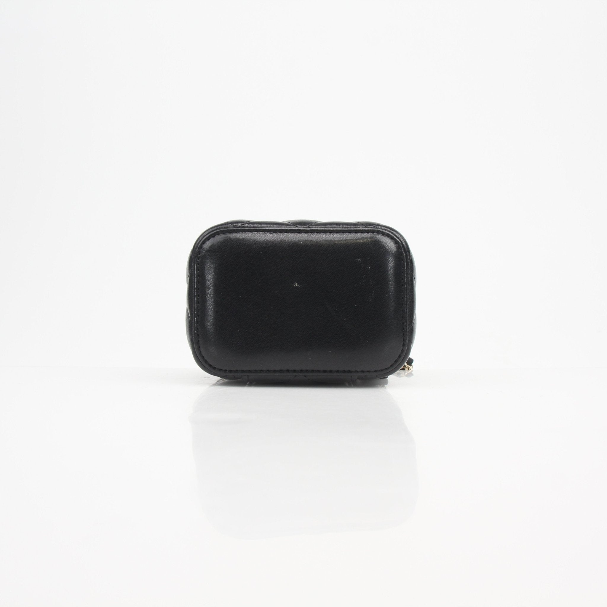 Chanel Mini Quilted Lambskin Vanity Case with Chain