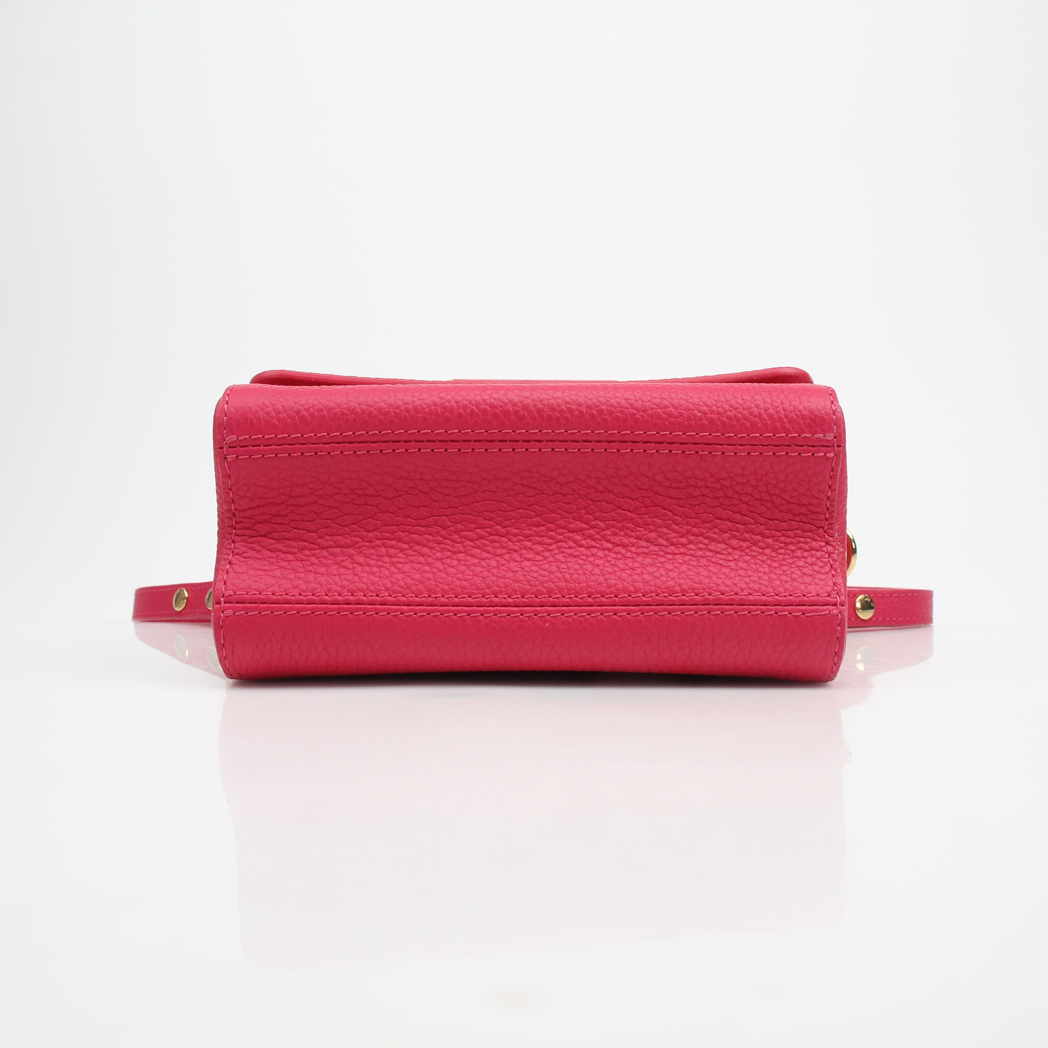 Louis Vuitton Twist One Handle PM in Pondichéry Pink Taurillon Leather