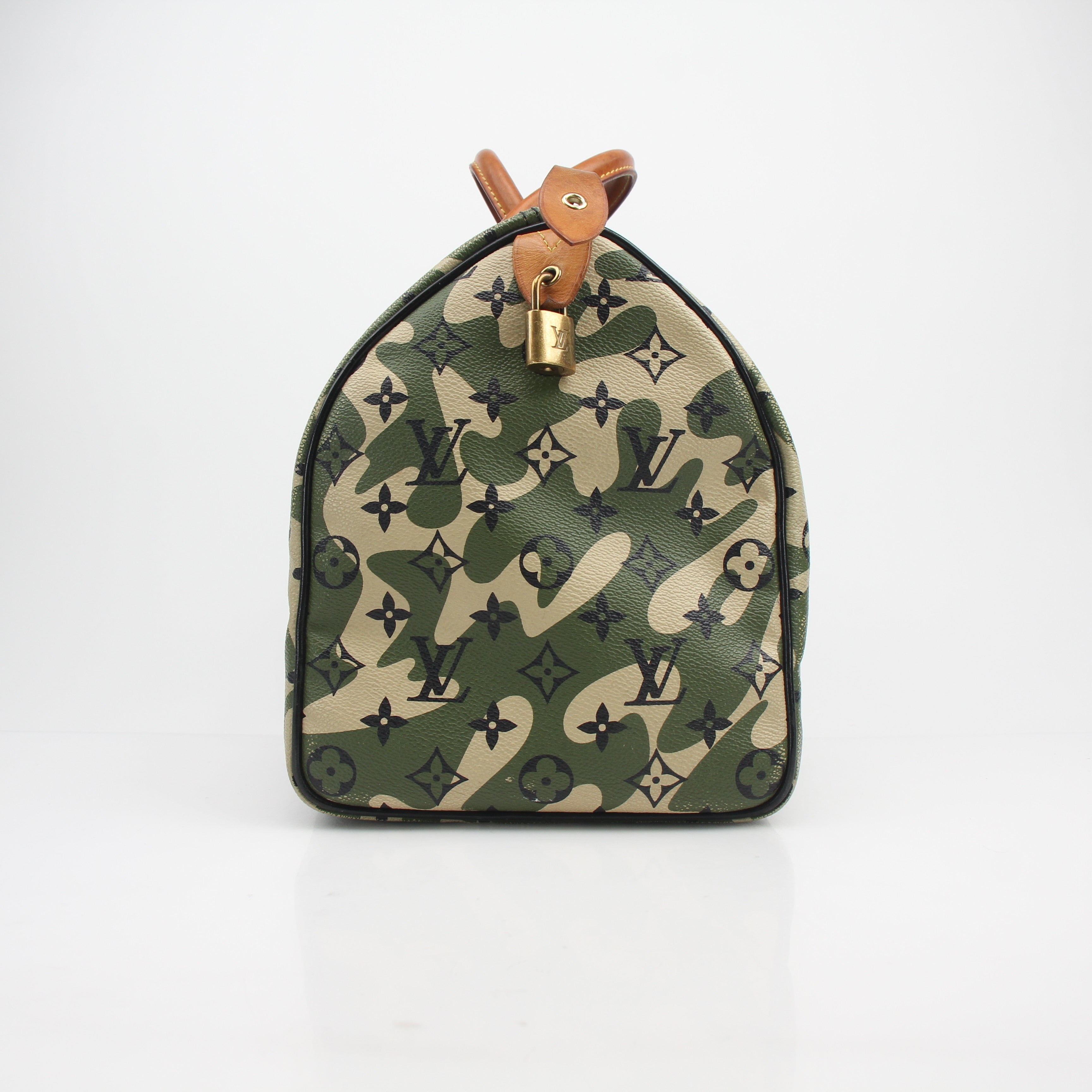 Louis Vuitton x Takashi Murakami Monogramouflage Speedy 35
