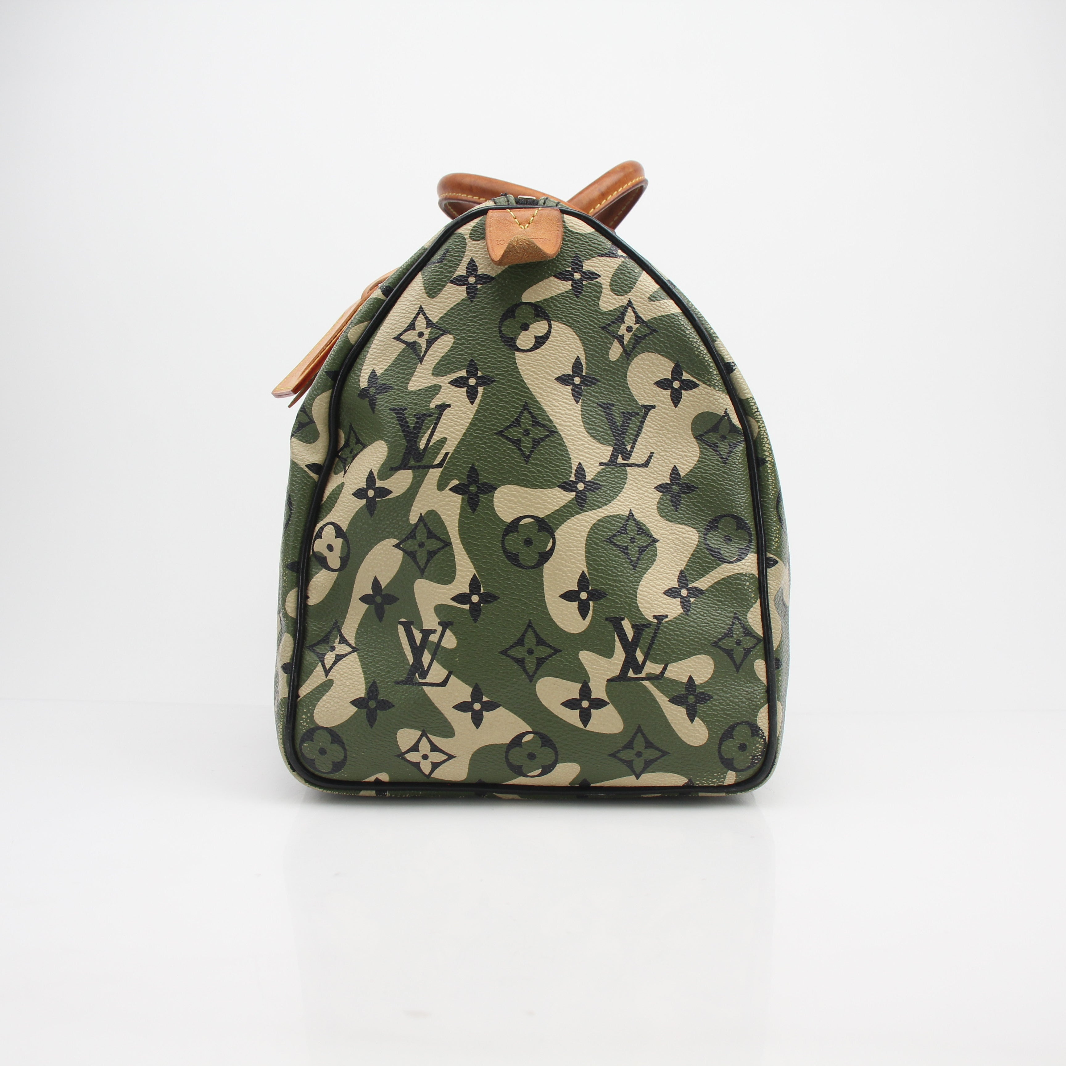 Louis Vuitton x Takashi Murakami Monogramouflage Speedy 35