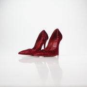 Christian Louboutin Miss Z Velvet Glitter Pumps
